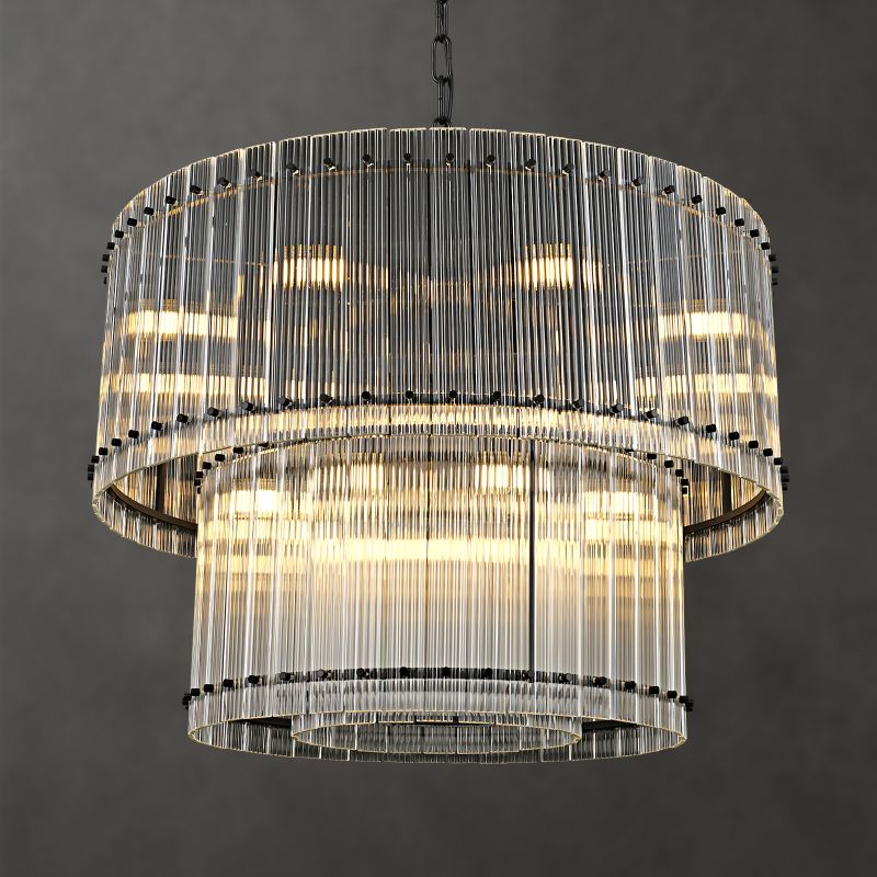 Amelia Glass Chandelier