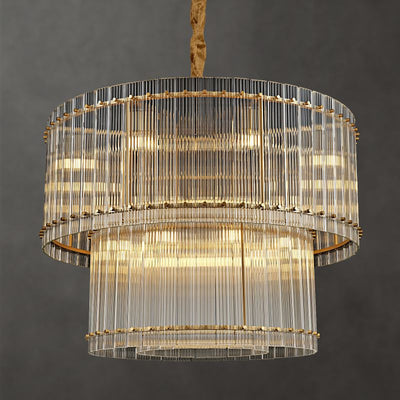 Amelia Glass Chandelier