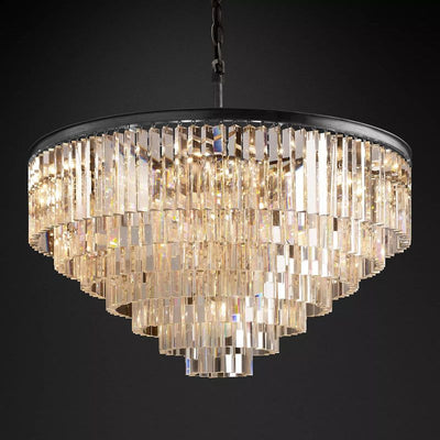 1920s Odem Round Chandelier 44" - thebelacan