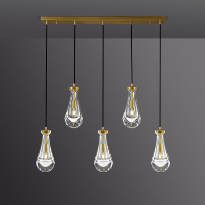 Raindrop Rectangle Chandelier