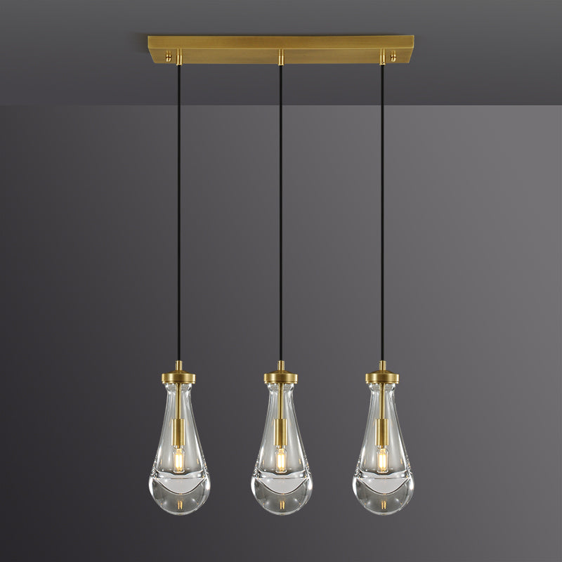 Raindrop Rectangle Chandelier