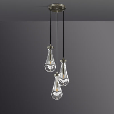 Raindrop Round Chandelier