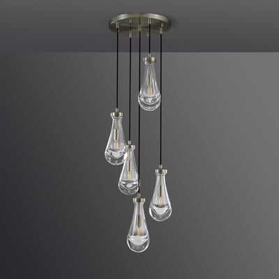 Raindrop Round Chandelier