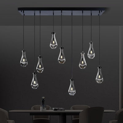 Raindrop Rectangle Chandelier