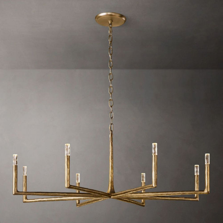 Vintage Forged Chandelier