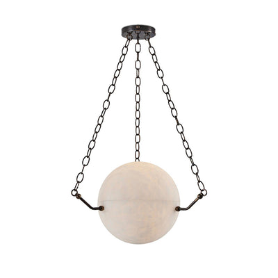 Alabaster Aaron  Sphere Pendant Lamp