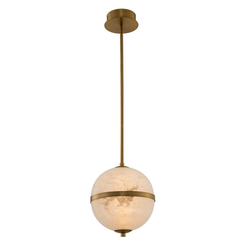 Alabaster Canterbury LED Pendant Light (Rod)