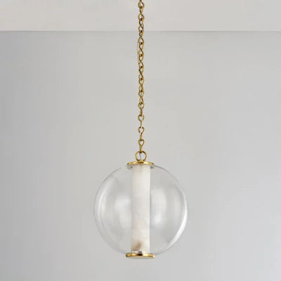 Alabaster  Pendant  Ball Light