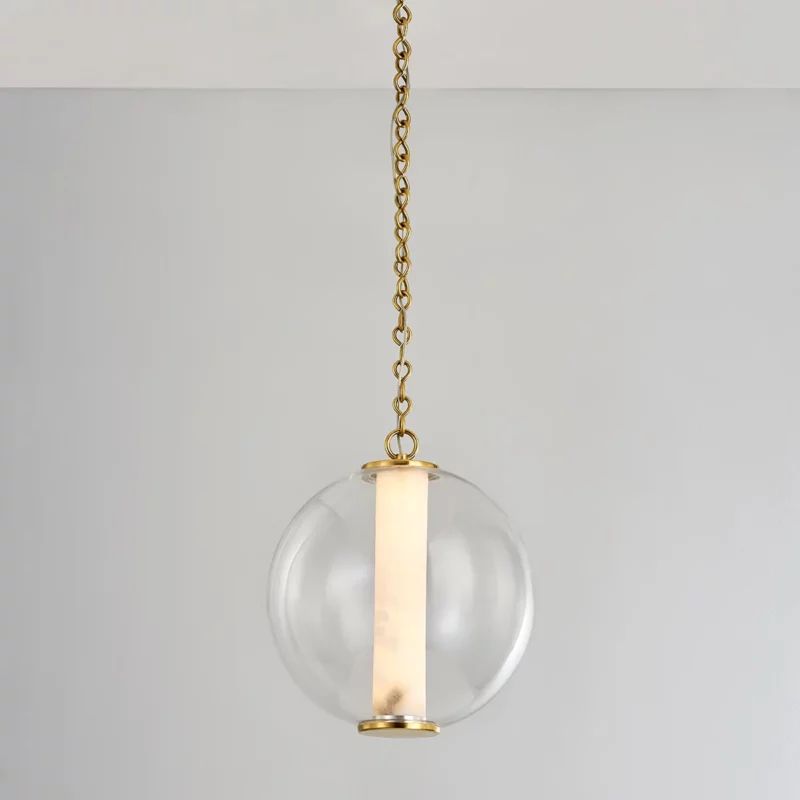 Alabaster  Pendant  Ball Light