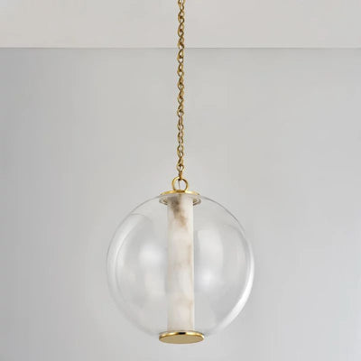 Alabaster  Pendant  Ball Light