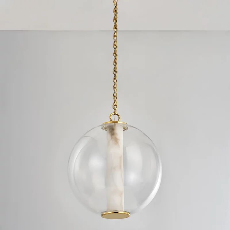 Alabaster  Pendant  Ball Light