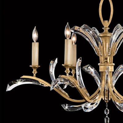 Alice Candle  Round Chandelier 42"