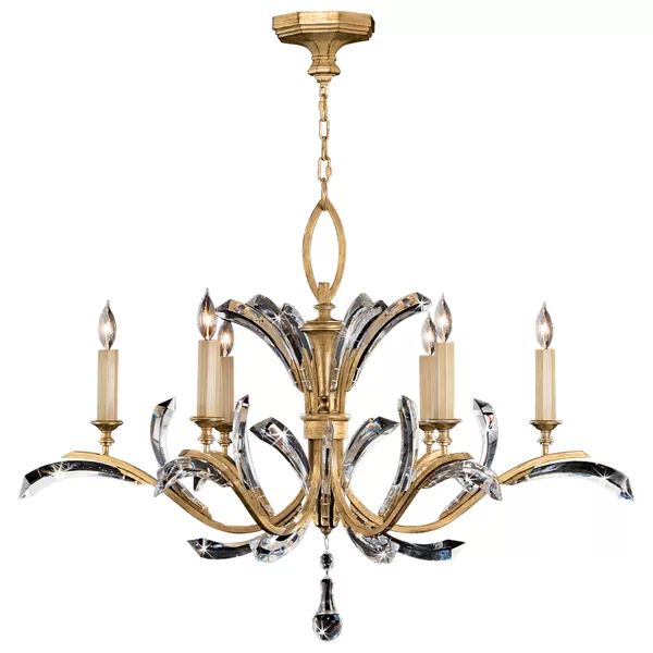 Alice Candle  Round Chandelier 42"