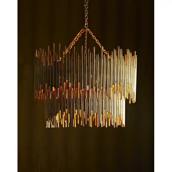 Althely 8 Lights  2-Tier Chandelier