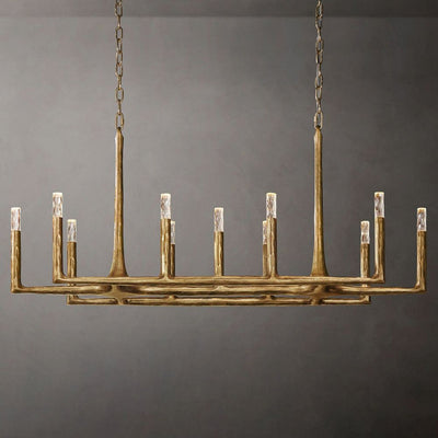 Vintage Forged Chandelier