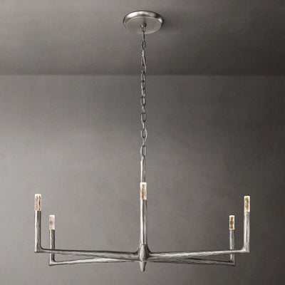 Vintage Forged Chandelier