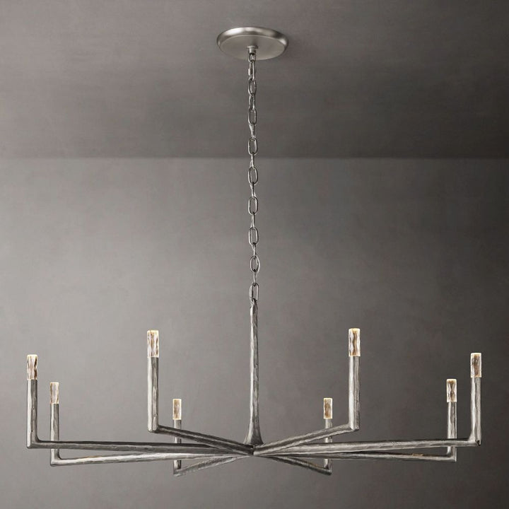 Vintage Forged Chandelier