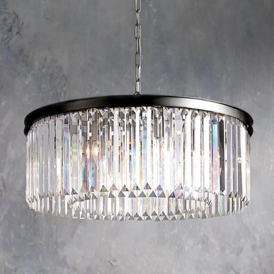 Cara Round Glass Chandelier