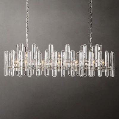 Browning Prism Linear Chandelier 54" - thebelacan