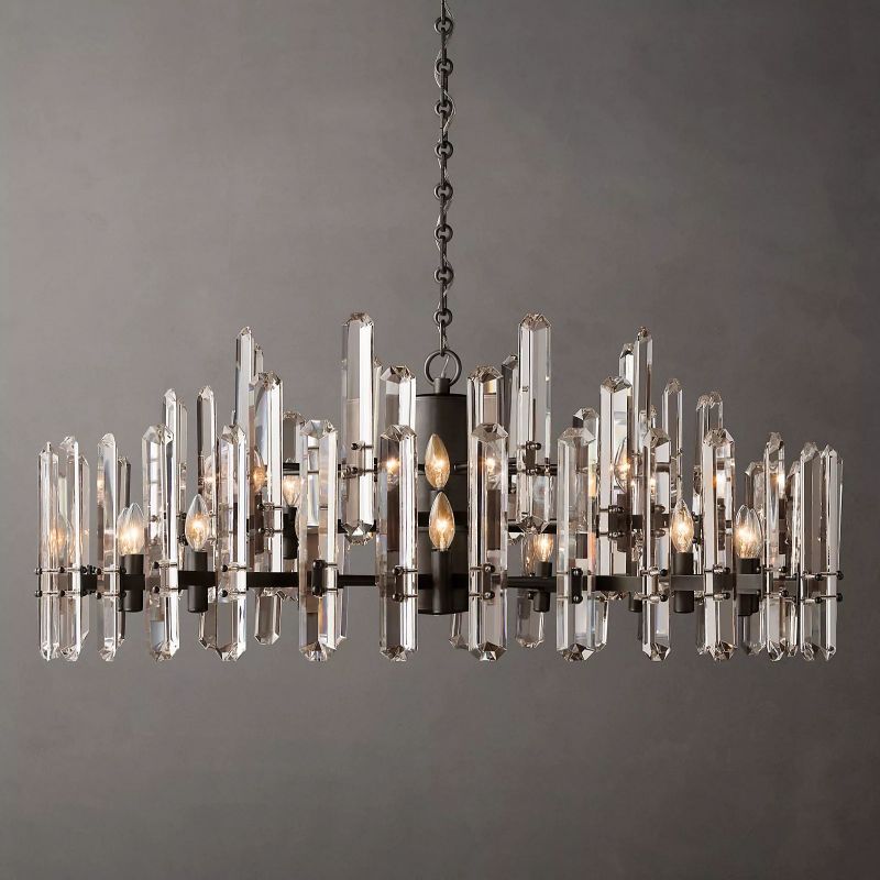 Browning Prism Round Chandelier 48" - thebelacan