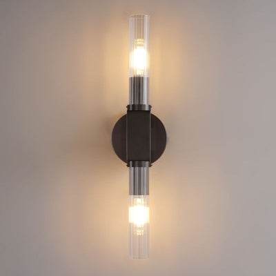 Candlestick Series Glass Wall Sconce