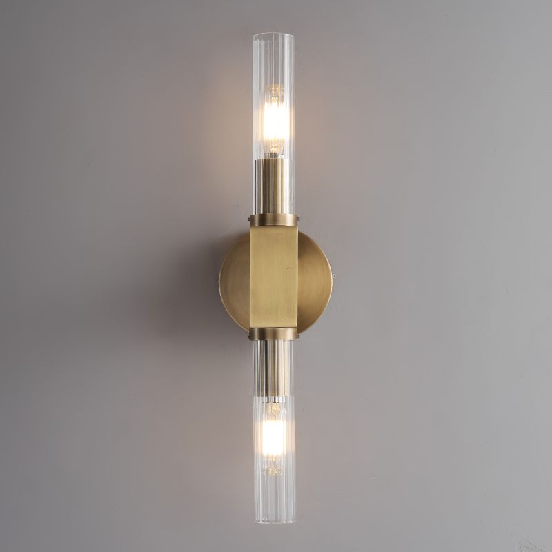 Candlestick Series Glass Wall Sconce