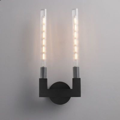 Candlestick Series Glass Wall Sconce