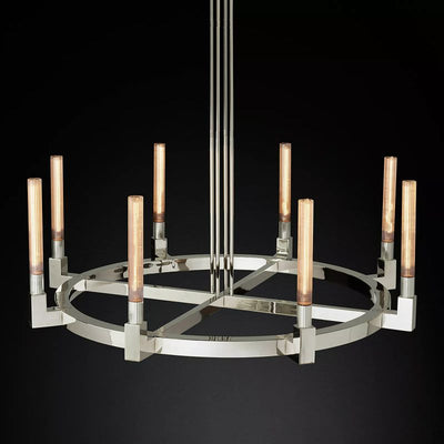 Candlestick Series Glass Chandelier