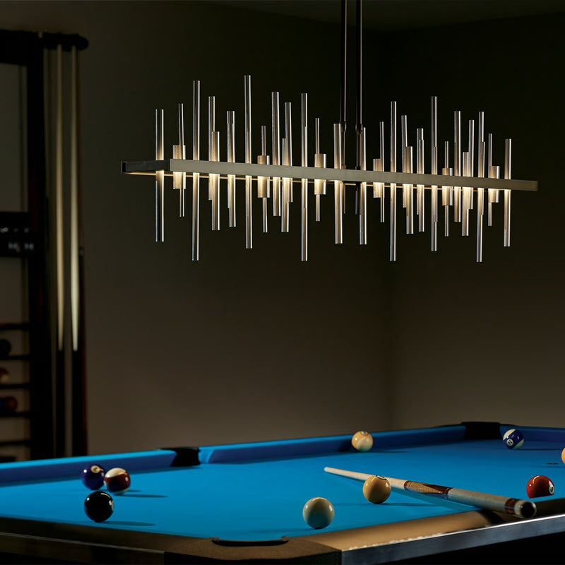 Cityscape Large Linear LED Pendant Chandelier