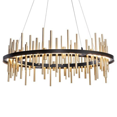 Cityscape Round LED Pendant Chandelier