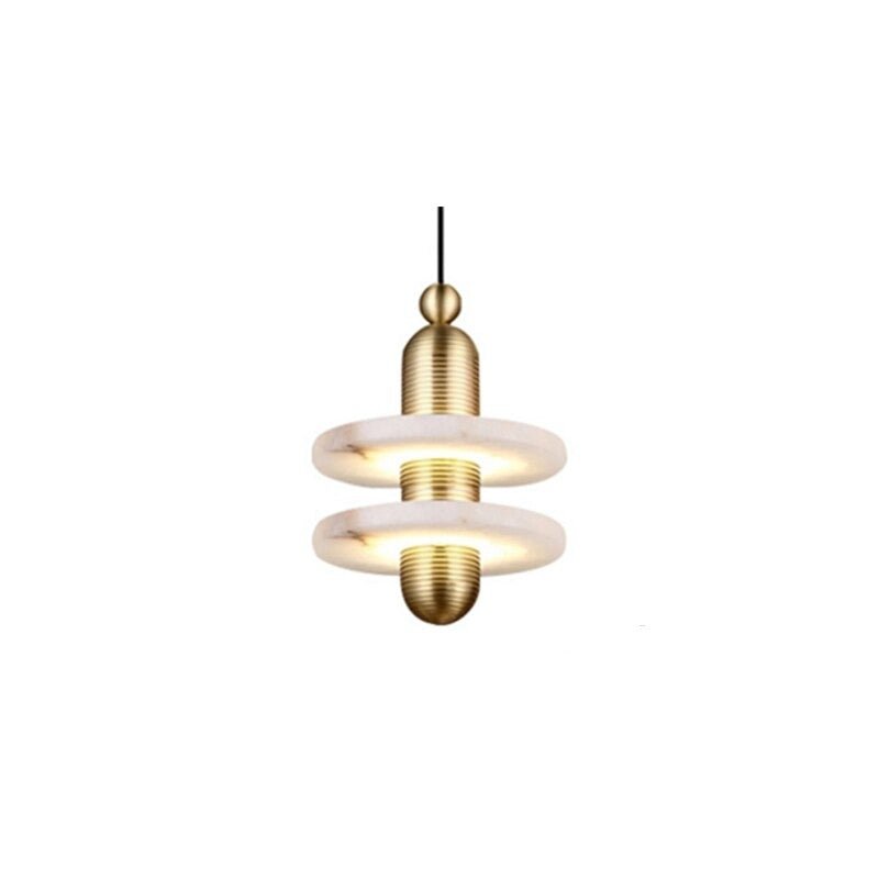 Alabaster Csilla  UFO Pendant Light