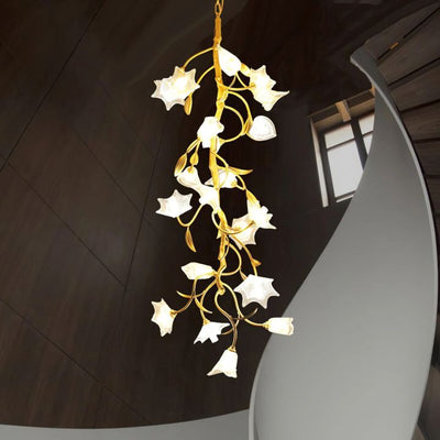 Urban Chic Flower Craftsman Chandelier