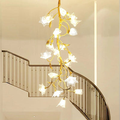 Urban Chic Flower Craftsman Chandelier