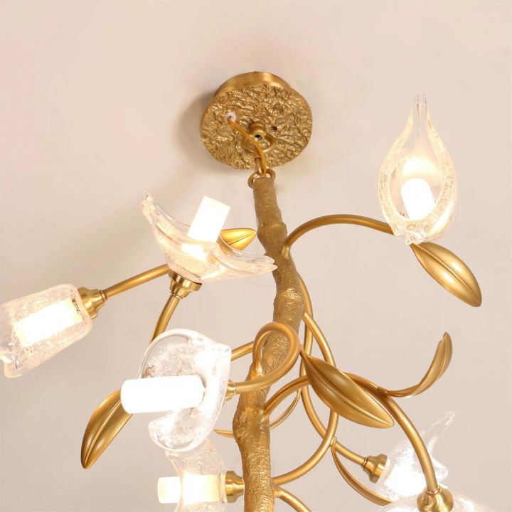 Urban Chic Flower Craftsman Chandelier