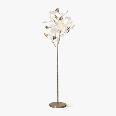 Gingko Ceramic Leaf Floor Lamp