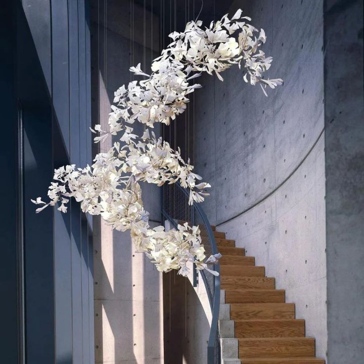 Gingko Ceramic  Luxury Chandelier Style H