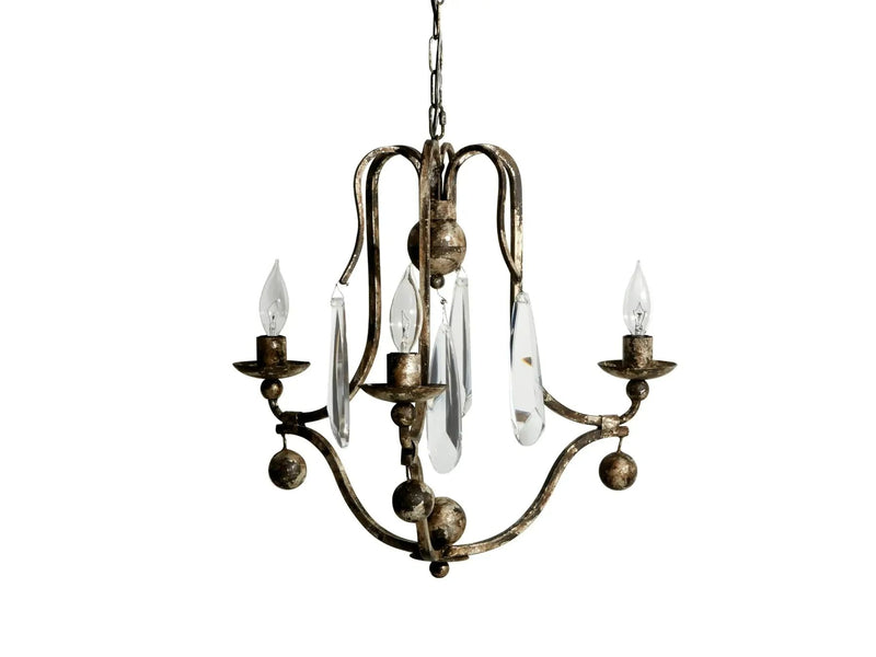 Kaylee Crystal 3 Lights Pendant Chandelier