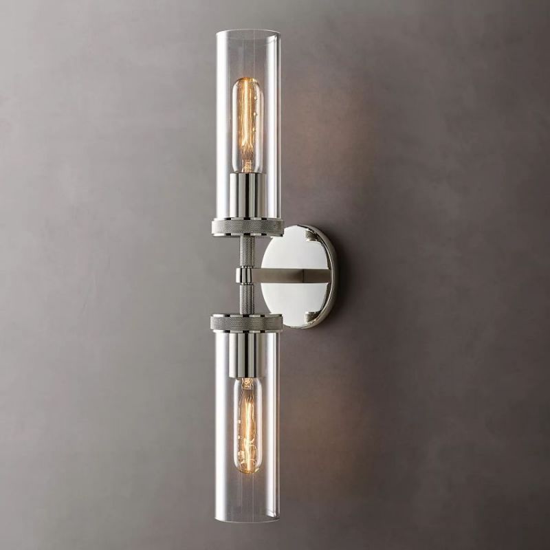 Adam Round Shade Glass Series Wall Sconce