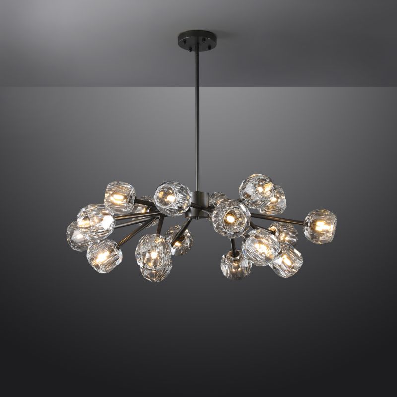 Kristina Series Glass Chandelier