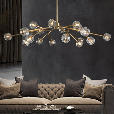 Kristina Series Glass Chandelier