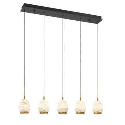 Alabaster Epoch Linear LED Chandelier