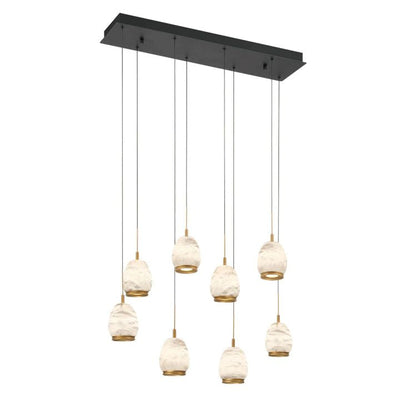 Alabaster Epoch Linear LED Chandelier