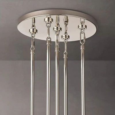 Noble Round Crystal Chandelier