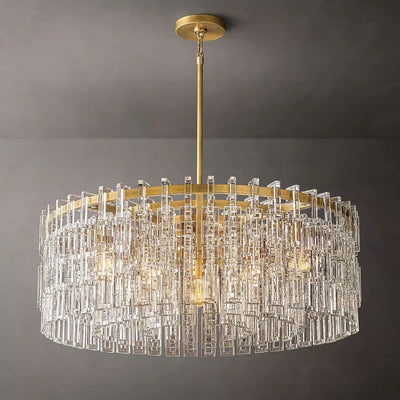 Noble Round Crystal Chandelier