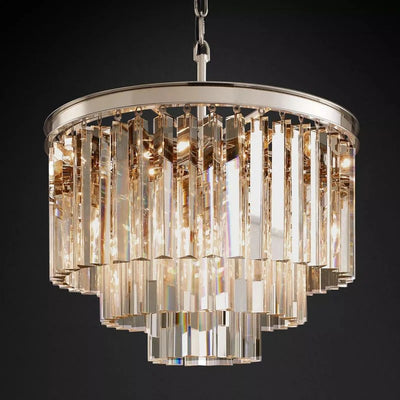 Odem Series Round Crystal Chandelier