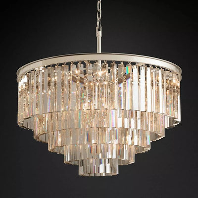 Odem Series Round Crystal Chandelier