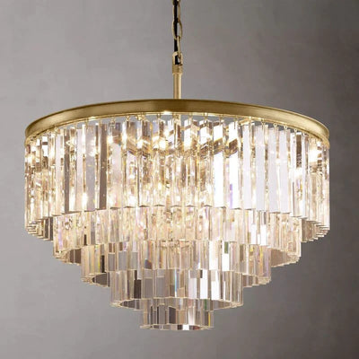 Odem Series Round Crystal Chandelier