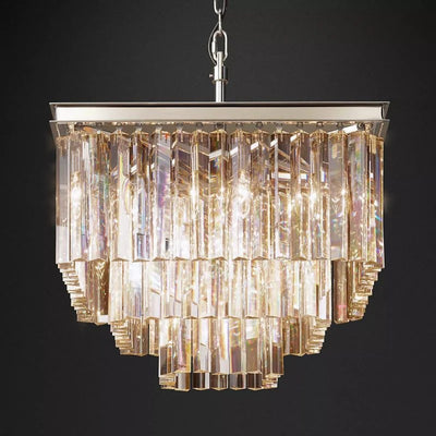 Odem Series Square Crystal  Chandelier