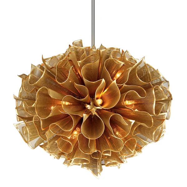 Peony 16 Lights Pendant Chandelier