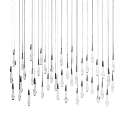 Raindrop Linear Chandelier